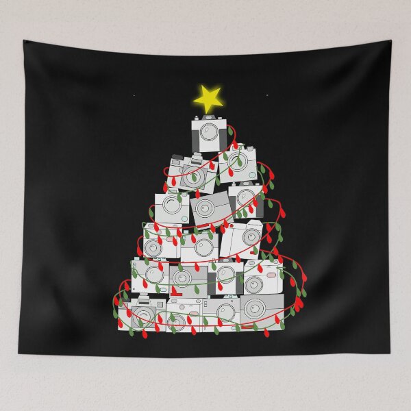 Item preview, camera christmas tree-2020 funny christmas designed and sold by Rajpramanik.
