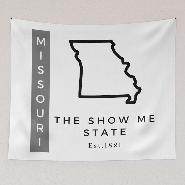 Item preview, Minimalist US State Design - Missouri designed and sold by Gabriella Flores.