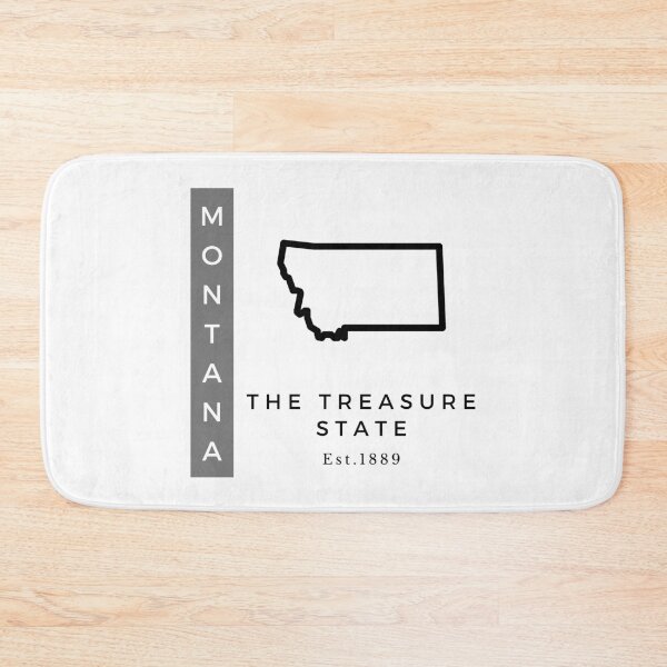 Item preview, Minimalist US State Design - Montana designed and sold by Gabriella Flores.