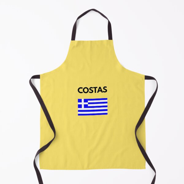 Item preview, Costas Greek Name with Greek Flag Design designed and sold by TheGreekGuy.