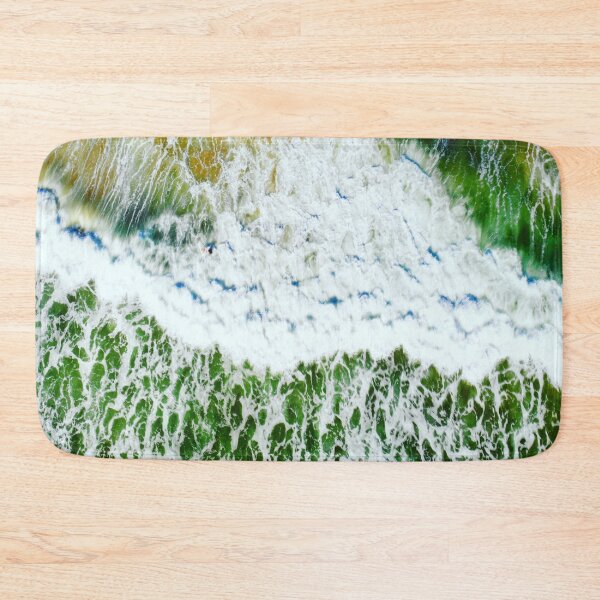 Item preview, green tidal waves designed and sold by Urbo Panda.