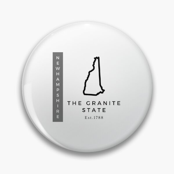 Item preview, Minimalist US State Design - New Hampshire designed and sold by Gabriella Flores.