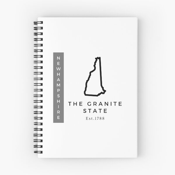 Item preview, Minimalist US State Design - New Hampshire designed and sold by Gabriella Flores.