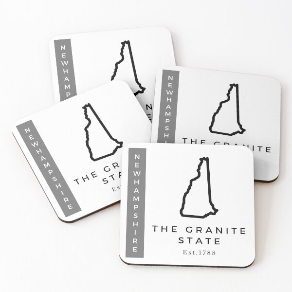 Item preview, Minimalist US State Design - New Hampshire designed and sold by Gabriella Flores.