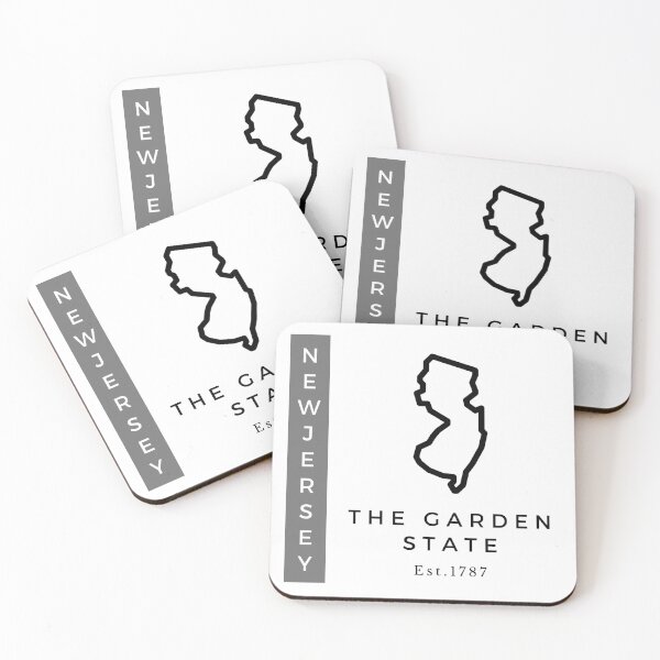 Item preview, Minimalist US State Design - New Jersey designed and sold by Gabriella Flores.
