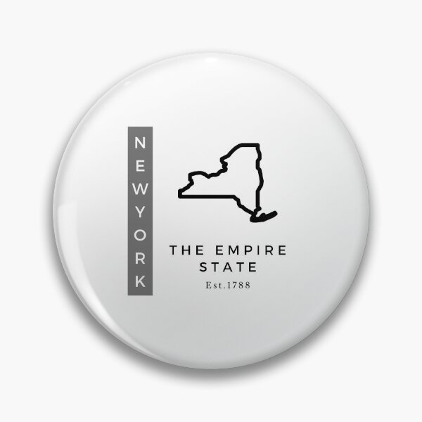 Item preview, Minimalist US State Design - New York designed and sold by Gabriella Flores.