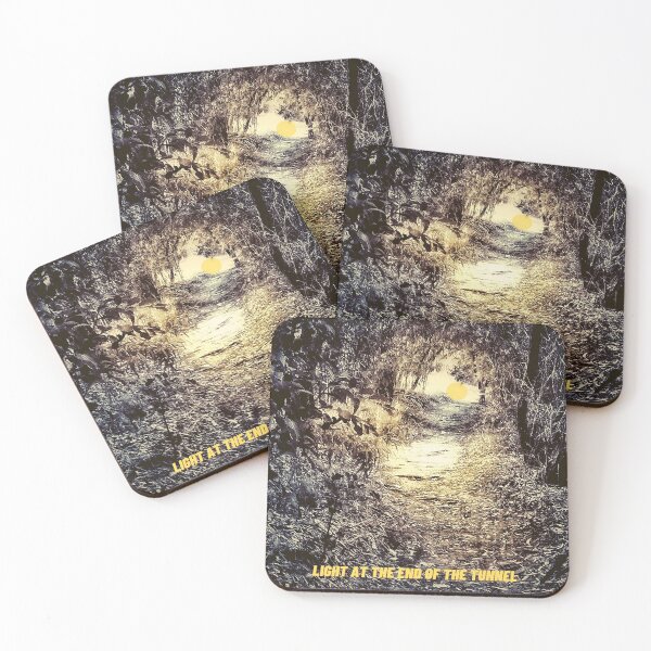 Item preview, Light at the end of the tunnel - yellow designed and sold by anneliesfineart.