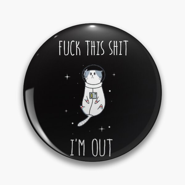 Item preview, Funny Cat Gift For Cat Lover , Fuck This Shit I'm Out  designed and sold by Suhy.