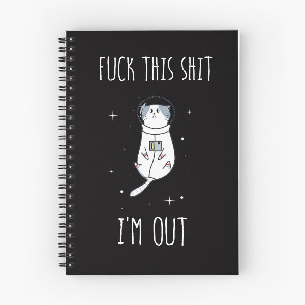 Item preview, Funny Cat Gift For Cat Lover , Fuck This Shit I'm Out designed and sold by Suhy.