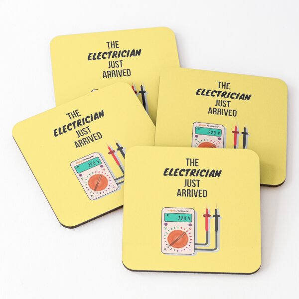 Item preview, The Electrician Just Arrived Gifts For Electricians designed and sold by TheGreekGuy.