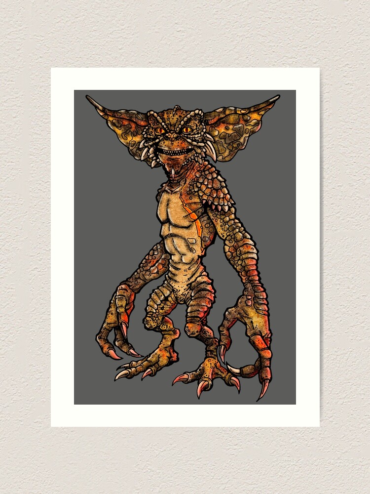 2024年のクリスマスの特別な衣装 Gremlin Bad 絵画