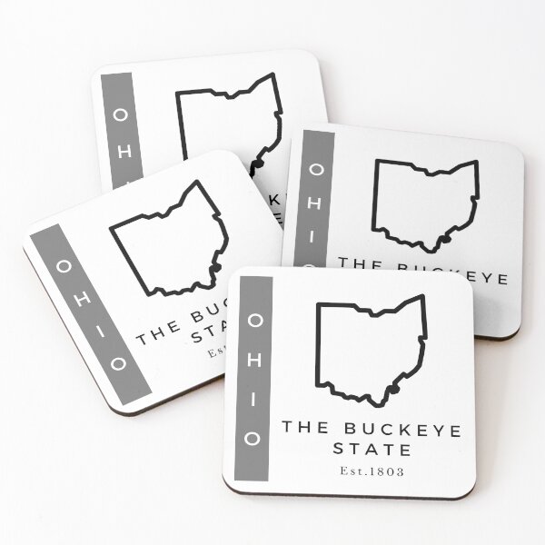 Item preview, Minimalist US State Design - Ohio designed and sold by Gabriella Flores.
