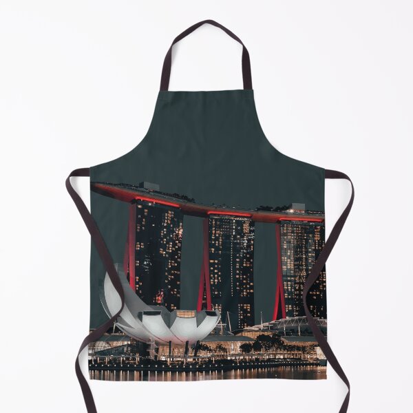 Item preview, Marina Bay, Singapore Travel Artwork designed and sold by Alo.