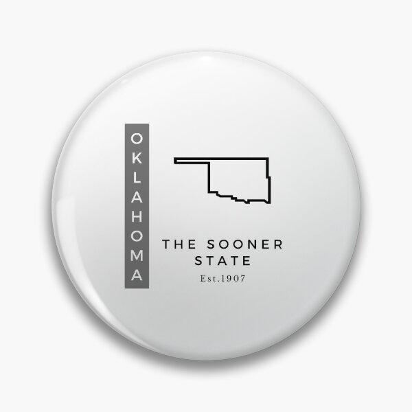 Item preview, Minimalist US State Design - Oklahoma designed and sold by Gabriella Flores.