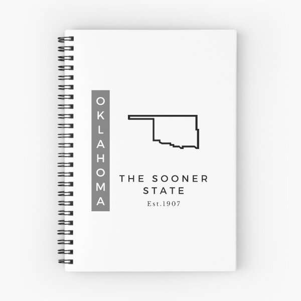Item preview, Minimalist US State Design - Oklahoma designed and sold by Gabriella Flores.