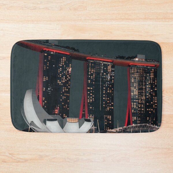 Item preview, Marina Bay, Singapore Travel Artwork designed and sold by Alo.