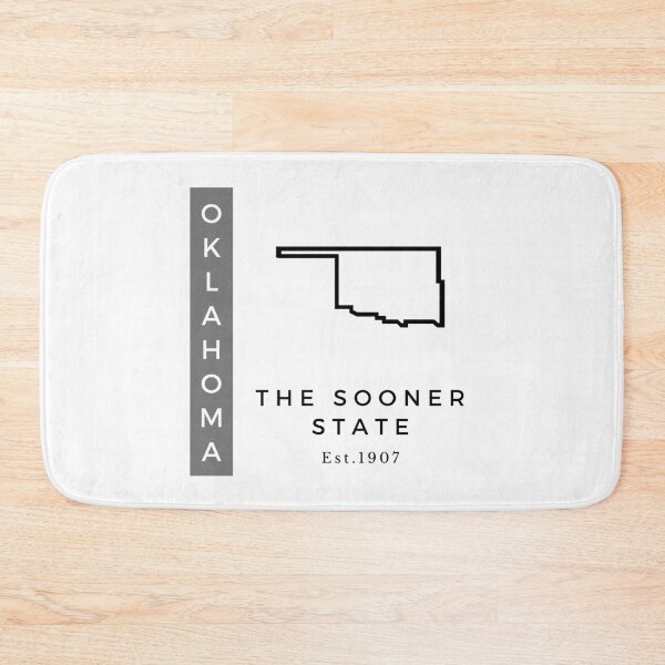 Item preview, Minimalist US State Design - Oklahoma designed and sold by Gabriella Flores.