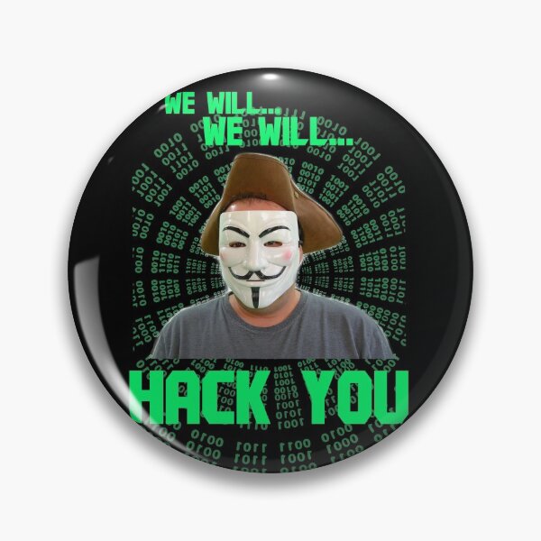 Item preview, We Will We Will HACK YOU Anonymous Cyber Matrix Worst Shirt Ever designed and sold by blueversion.
