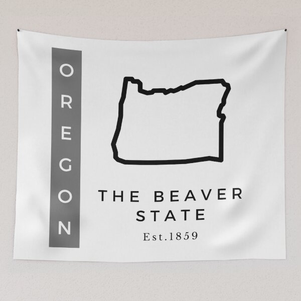 Item preview, Minimalist US State Design - Oregon designed and sold by Gabriella Flores.