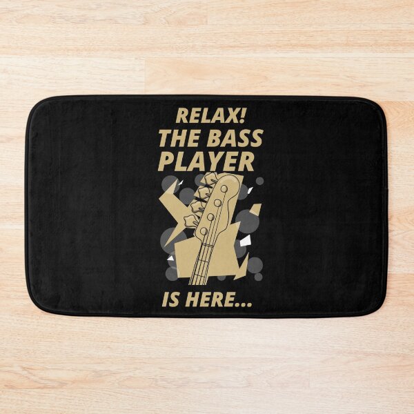 Item preview, Cool Relax The Bass Player is Here designed and sold by YourEssentials.