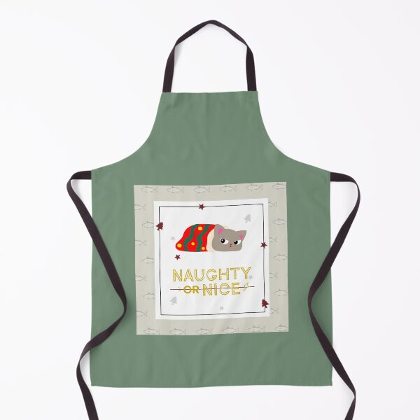 Item preview, Naughty or Nice Kitty Christmas theme designed and sold by Hartsygarden.
