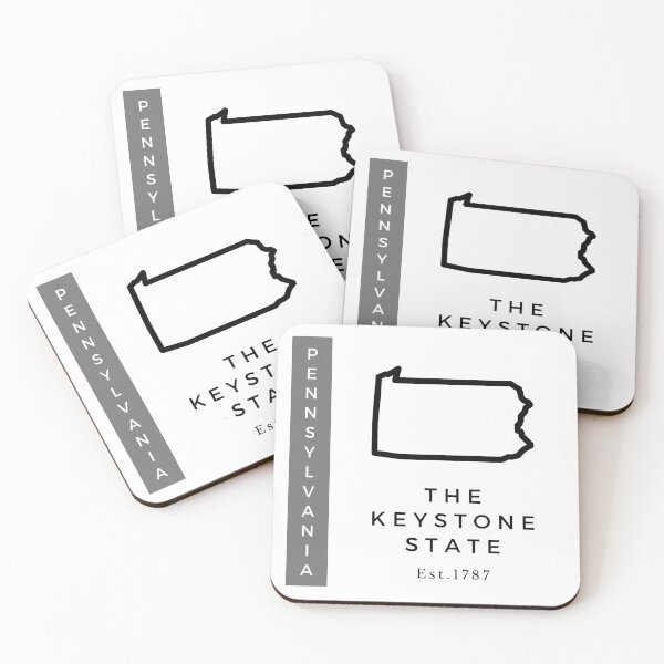 Item preview, Copy of Minimalist US State Design - Pennsylvania designed and sold by Gabriella Flores.