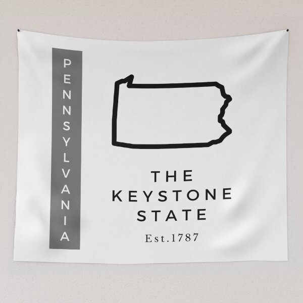 Item preview, Copy of Minimalist US State Design - Pennsylvania designed and sold by Gabriella Flores.