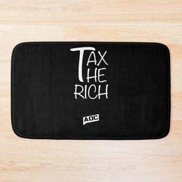 Item preview, AOC Tax the rich shirt designed and sold by SlinesStudio.