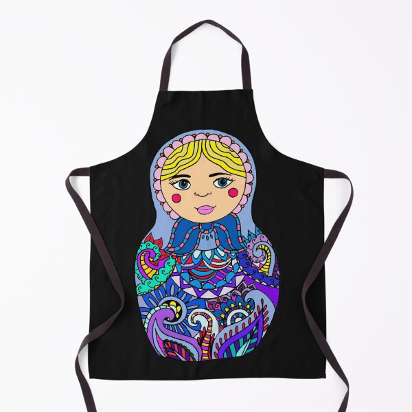 Item preview, Nesting Doll - Blue and Lilac Palette designed and sold by Niina Niskanen.