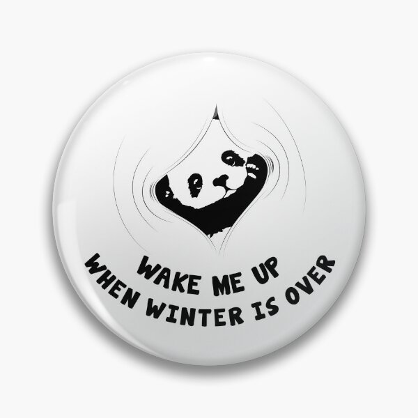 Item preview, Panda Wake Me Up When Winter Is Over A Small Shy Panda Hides Itself designed and sold by Paulina Vanlife.