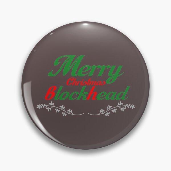 Item preview, Merry Christmas blockhead designed and sold by keisthard.