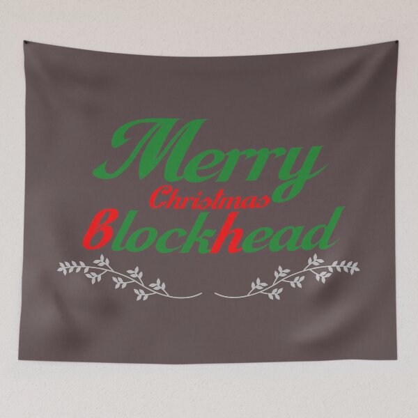 Item preview, Merry Christmas blockhead designed and sold by keisthard.