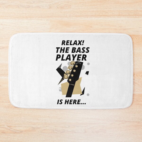 Item preview, Cool Relax The Bass Player is Here designed and sold by YourEssentials.