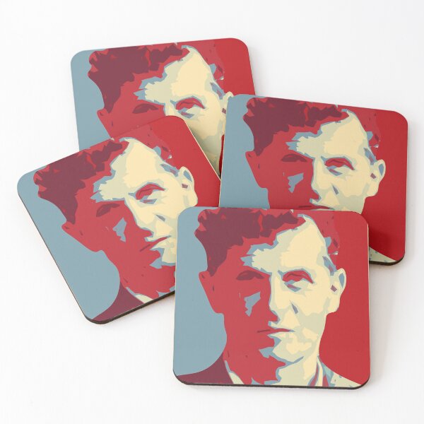 Item preview, Ludwig Wittgenstein poster designed and sold by SozioN.