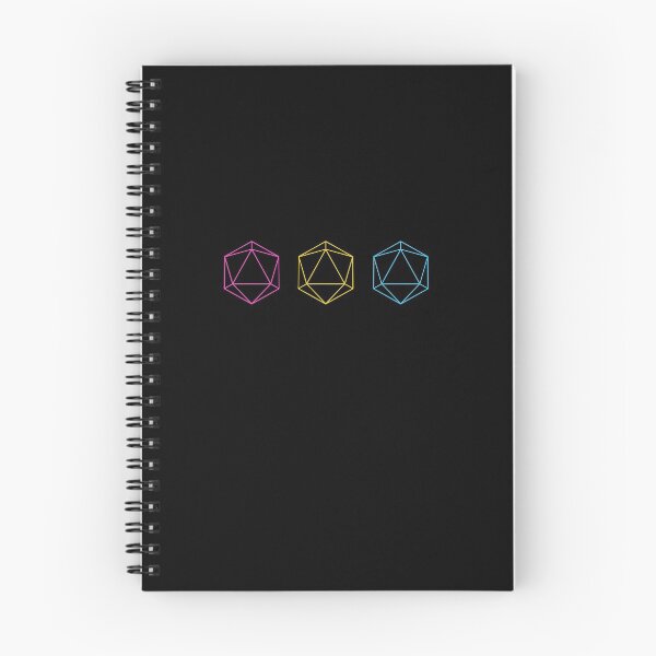 Item preview, Subtle DnD Pan Pride Dice, Pansexual D20 designed and sold by MickTilio.