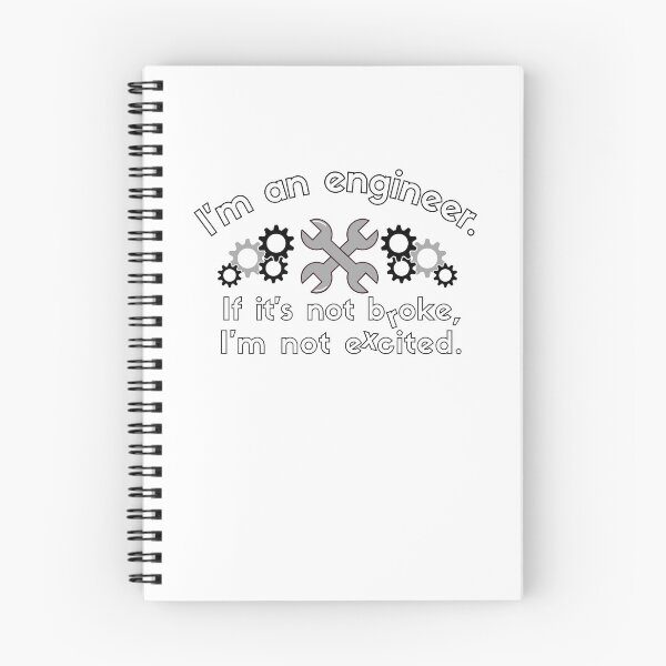 Item preview, I'm an engineer. Black and White.  designed and sold by MihaiER.