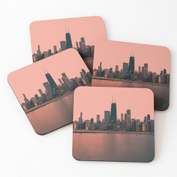 Item preview, Chicago, Illinois, USA Travel Artwork designed and sold by Alo.