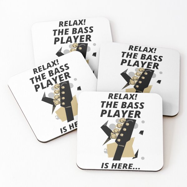 Item preview, Cool Relax The Bass Player is Here designed and sold by YourEssentials.