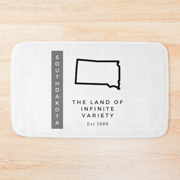 Item preview, Minimalist US State Design - South Dakota designed and sold by Gabriella Flores.