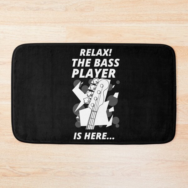 Item preview, Cool Relax The Bass Player is Here designed and sold by YourEssentials.