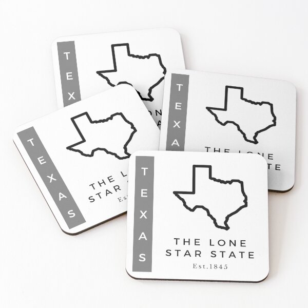 Item preview, Minimalist US State Design - Texas designed and sold by Gabriella Flores.