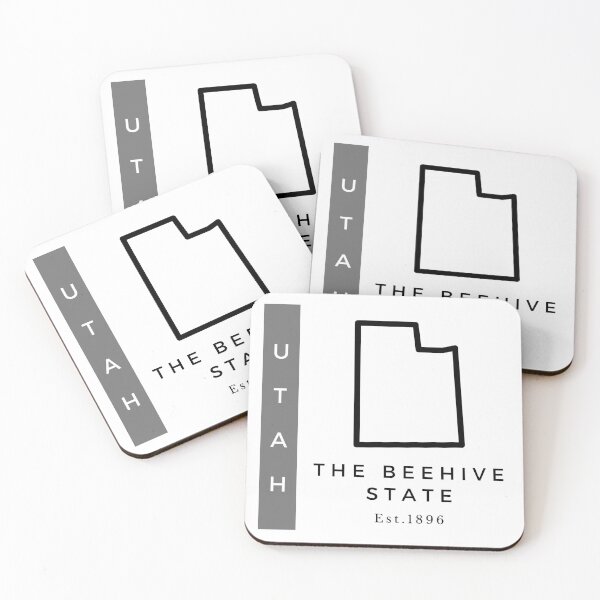 Item preview, Minimalist US State Design - Utah designed and sold by Gabriella Flores.