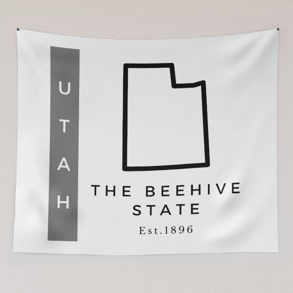 Item preview, Minimalist US State Design - Utah designed and sold by Gabriella Flores.