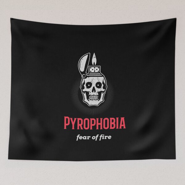 Item preview, Pyrophobia - fear of fire designed and sold by PhobiaStore.