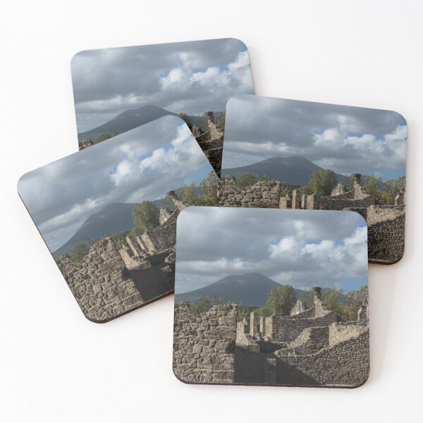 Item preview, Mount Vesuvius Volcano, Towering Over the Pompeii Ruins designed and sold by Georgia Mizuleva.