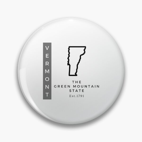 Item preview, Minimalist US State Design - Vermont designed and sold by Gabriella Flores.