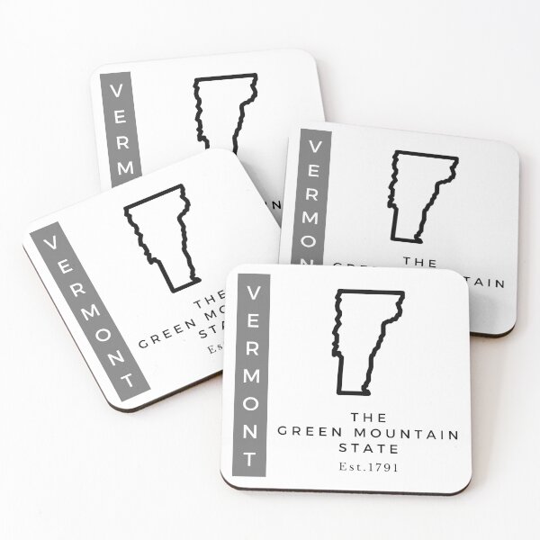 Item preview, Minimalist US State Design - Vermont designed and sold by Gabriella Flores.