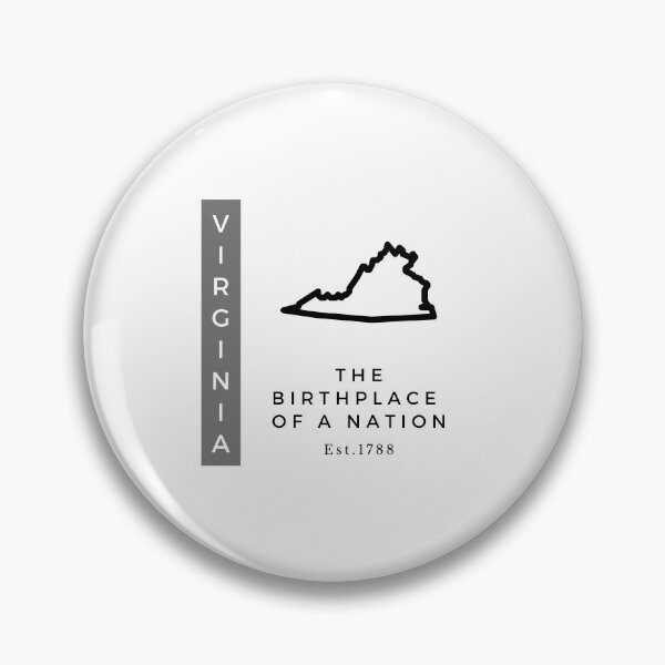 Item preview, Minimalist US State Design - Virginia designed and sold by Gabriella Flores.