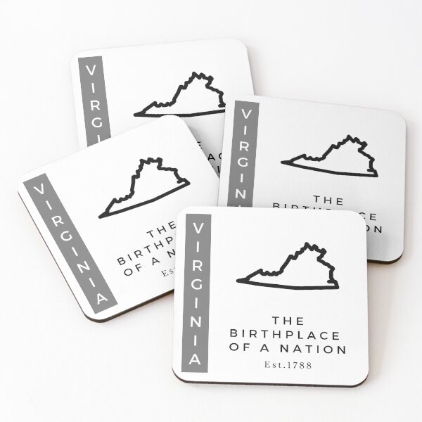 Item preview, Minimalist US State Design - Virginia designed and sold by Gabriella Flores.