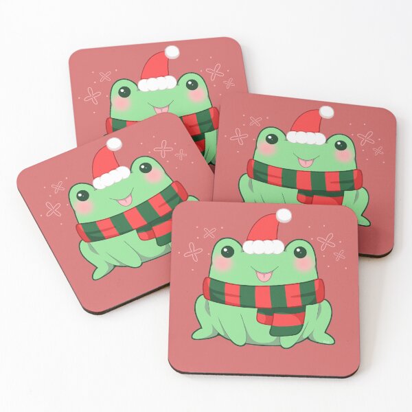 Item preview, Christmas frog  designed and sold by ElliotInk.